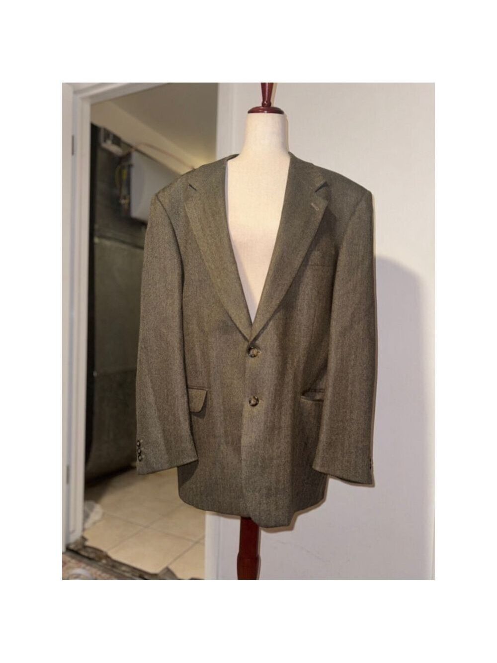 LAMBERTI ITALY jacket lambswool 3ply super sexy sz r44